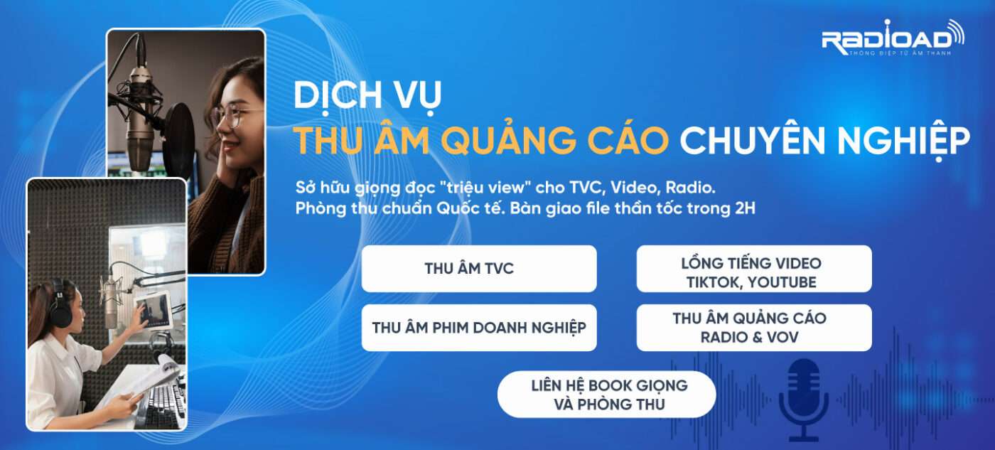 Thu âm quảng cáo chuyên nghiệp
